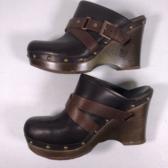 Ugg Australia NATALEE 1003206 CLOG Wedge Heel - Picture 3 of 8